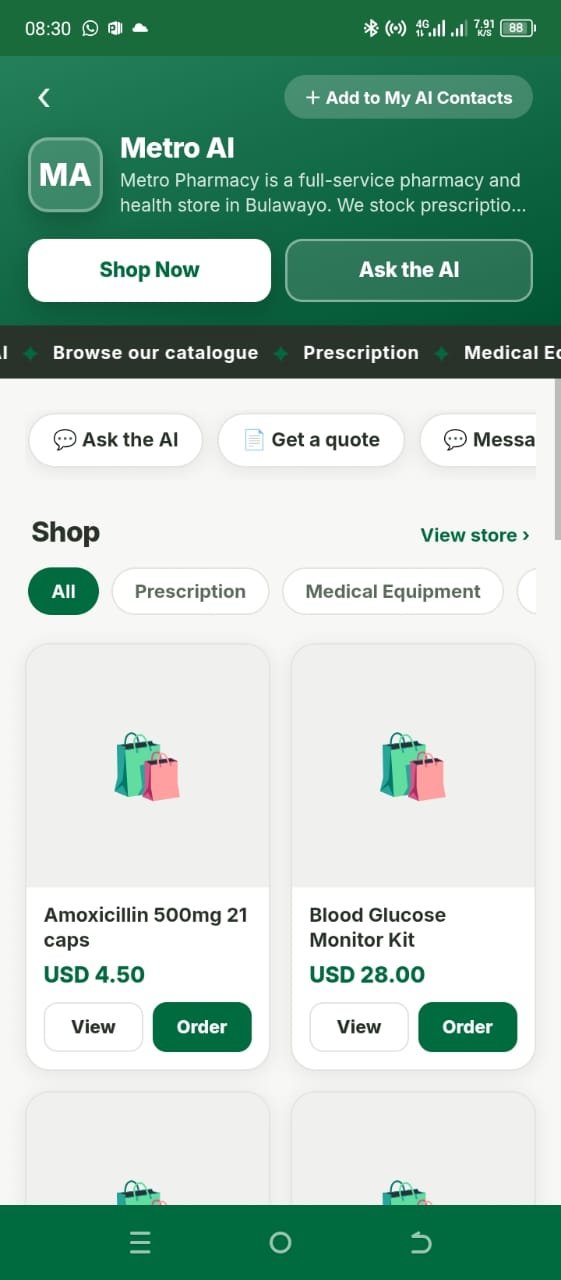 A Llorut business mini-site